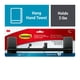 thumbnail image 1 of Toallero Command Negro Mate 1 Barra Autoadhesivo 1,3 kg, 1 of 3