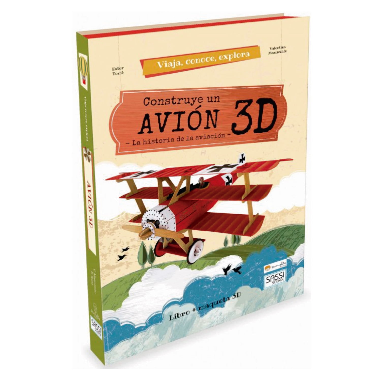 Manolito Books - Libro Mas Maqueta Construye El Avion 3d