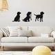 thumbnail image 2 of Cuadro decorativo perros MDF Negro, 2 of 3