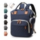thumbnail image 1 of Mochila Pañalera Portátil Viaje Impermeable Mama Bebé Lau, 1 of 3