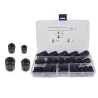 Magideal - Kit De De Núcleo De Ferrita De Abrazadera Con Clip De 25 Piezas, Clip Supresor De Ruido Antiinterferencia Desmontable Apto Para Cables
