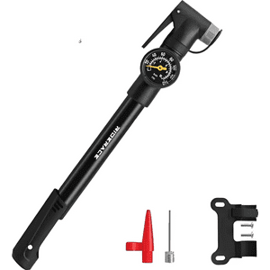 Genérico - Bombín Para Válvula Francesa Y Americana 120 Psi, Fixie Ruta Negro 2