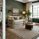 thumbnail image 3 of Sofa Lumen 190 Lino Americano Crudo, 3 of 6