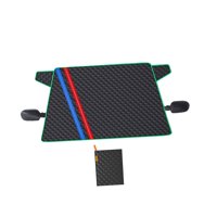 Ioensy - Protector Del Espejo De La Cubierta Del Parabrisas Del Coche Fácil De Instalar Cubierta Delantera Del Hielo De La Nieve Del Coche