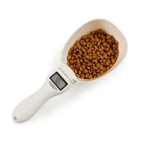 Genérico - Cuchara Balanza Digital Mascotas Color Blanco