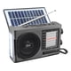 thumbnail image 1 of Radio Retro Portátil Solar Sunshine-light Gris Mlab 09484, 1 of 7