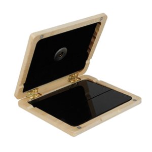 Bothyi - Estuche Para Cañas De Clarinete Y Saxofón Estuche De Almacenamiento Para Cañas De Clarinete Para Viajes Hogar Color Madera