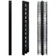 thumbnail image 1 of Gestor de cables Wavenet 3049-N, vertical, doble cara, 198 cm, negro, 1 of 1