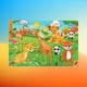 thumbnail image 1 of 30 Pieces Insert Wooden Puzzles, Dinosaur, Etc., 1 of 5
