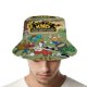 thumbnail image 4 of Nombre en Clave Puerta de al Lado Sombrero bucket para adultos, gorra de protección solar, sombrero de pescador plegable para viajes al aire libre, pesca y actividades de verano, 4 of 6