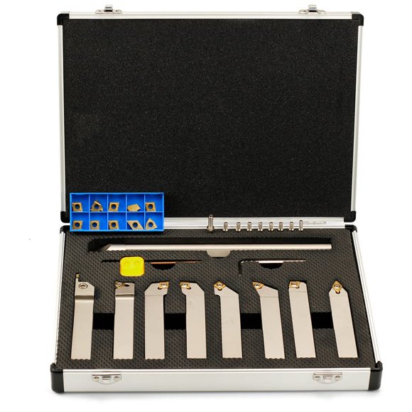 Juego de Herramientas para Torno OSCARBIDE 3/4" 9 Piezas Niquelado