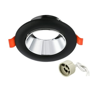 Want - Foco Spot Porta Gu-10 Led Track Light 9 Cm - Negroplateado