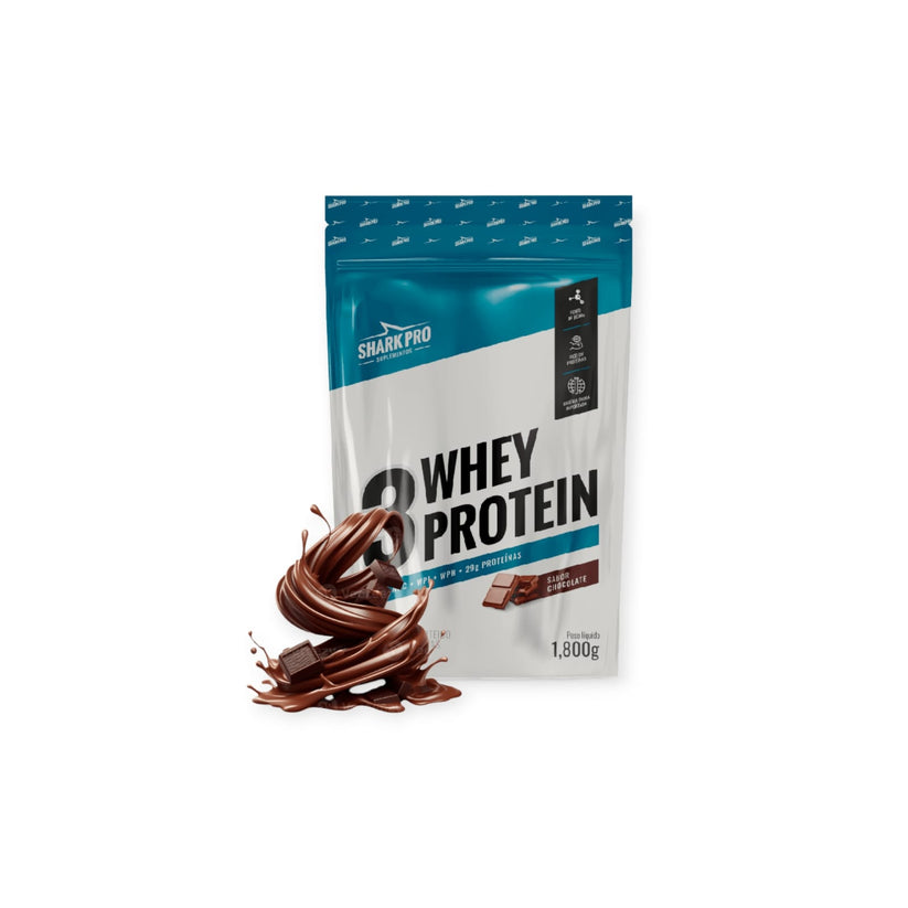 Shark Pro - Proteina 3 Whey Protein 1.8Kg Chocolate -