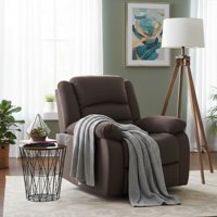 Daniels - Berger Reclinable Moderno Martell Terciopelo Gris 98060Rgr
