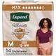 thumbnail image 1 of Ropa interior para incontinencia Depend Silhouette para mujer, talla mediana 14, 1 of 8
