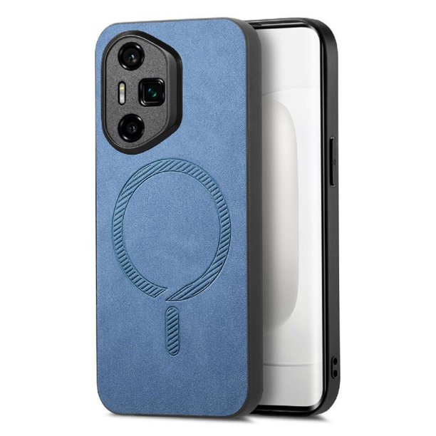 Magnetic Slim Case for Honor 300 Ultra with Camera Guard & Anti-Scratch Back Blue