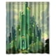 thumbnail image 1 of Cortina de ducha de El Mago de Oz, juego de cortinas de baño con ganchos, tamaño 60 x 72 pulgadas, 1 of 3