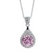 thumbnail image 4 of Collar con Colgante de Moissanita 1 Uds Corte Redondo Color D VVS1 Collar de Diamante para Mujer Collar de Plata Esterlina 925 para Mujer con Certificado, 4 of 9