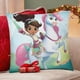 thumbnail image 4 of Nella la Princesa Caballero Fundas de almohada de terciopelo con tema, regalos de funda de almohada, decoración para el hogar, cojín de lanzar, regalo de cumpleaños para fans y parejas.30*30cm., 4 of 6