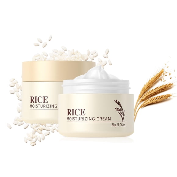 Crema hidratante de arroz MeiPlumLai 30 g, hidratante y antiedad
