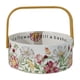 thumbnail image 1 of Cesta De Frutas Floral De Cerámica Retro Para Mesa De Comedor Centro De Mesa Cocina Flor, 1 of 5