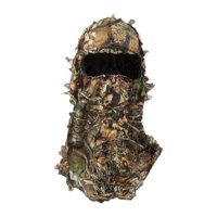 Magideal - 3D Ghillie Headwear, Disguise Unisex Camo Transpirable Ligero Camuflaje Leafy Hat Para Forest Halloween Cosplay Actividad Libre Fotografía Marrón