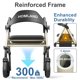 thumbnail image 2 of Andador HOMLAND plegable de 8 kg, ligero y con asiento, 2 of 7