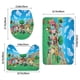 thumbnail image 3 of Juego de Alfombras de Baño Desmarcar Animal Crossing 3 Piezas, 3 of 6