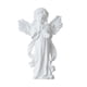 thumbnail image 3 of Escultura De Pared De ángel, Estatua De Querubín De Resina Para Sofá, TV, Fondo, Hogar, Dormitorio, Blanco, 3 of 5