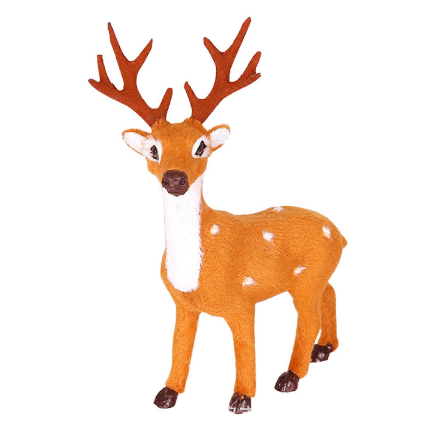 Click Ventas - Reno De Navidad Para Decorar Aterciopelado De 40cm