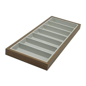 Genérico - Gafas Bandeja De Joyas Organizador De Gafas De Sol Apilable Soporte De Almacenamiento Gris