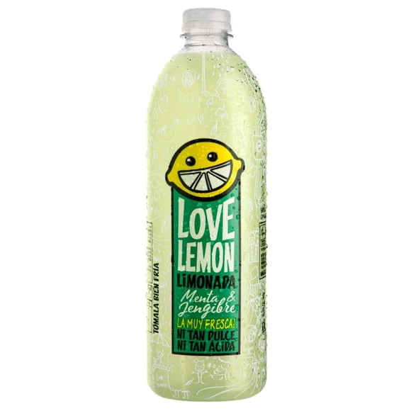 Bebida Limonada Menta Jengibre Botella, 2 L