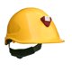 thumbnail image 1 of Casco Steelpro MTA ABS con portalampara amarillo, 1 of 2