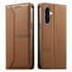 thumbnail image 3 of Funda tipo cartera con bloqueo RFID para Samsung Galaxy A37 cubierta magnética de cuero con tapa y soporte Marrón, 3 of 6