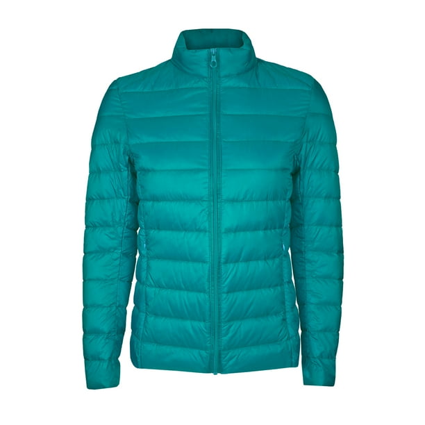 Parka Ripstop Clásica De Plumas Mujer