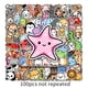 thumbnail image 1 of 100pcs Cartoon Animal Doodle Stickers, Waterproof Decorative Stickers For Water Bottles Laptop Water Bottles Phone Skateboard, 1 of 4