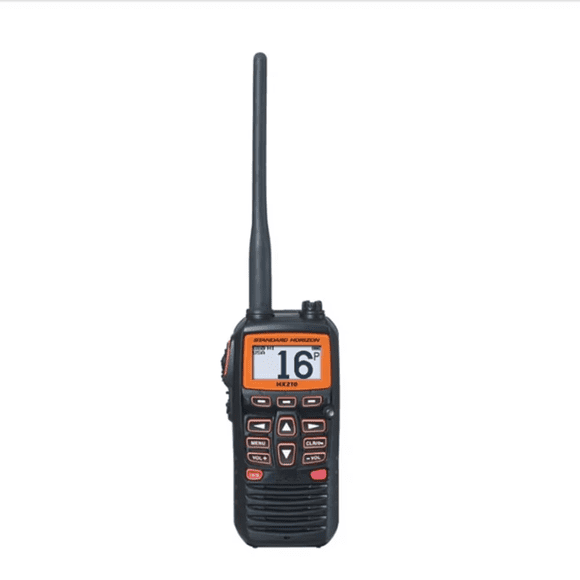 Standard Horizon HX-210 Rádio Comunicador Marítimo VHF para Náutica