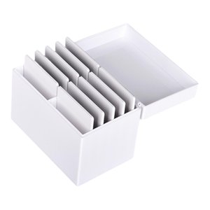 Ioensy - Caja De Almacenamiento De Extensión De Pestañas Acrílica De 10 Capas Para Mujeres Y Niñas Profesionales