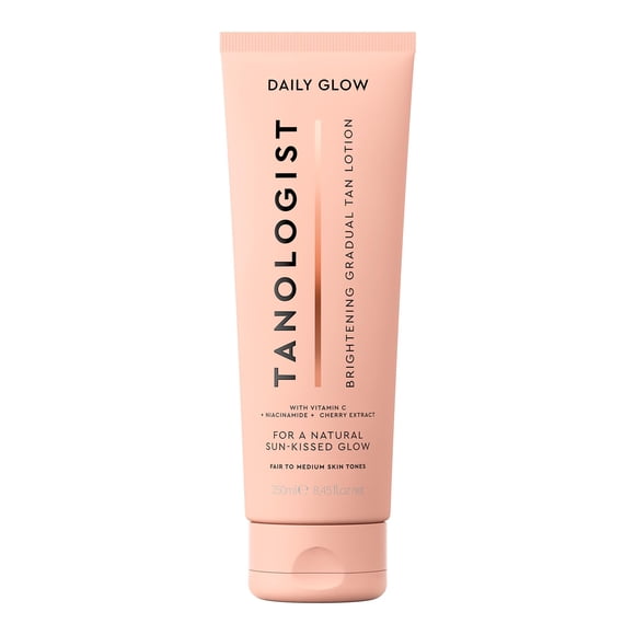 Loción corporal Glow Tanologist Brightening Daily Light-Medium, 250 ml