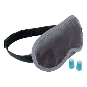 Go Travel - Antifaz Y Tapones De Oido Gris Gris