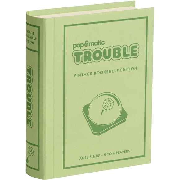 Juego de mesa WS Game Company Trouble Edición de estantería vintage