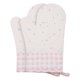 thumbnail image 1 of Guantes de Horno de Silicona y Algodón, Resistentes al Calor e Impermeables, Agarre para Hornear, 2 Piezas de Guantes de Cocina Rosa 11.4x7.3x7.3 pulgadas, 1 of 7