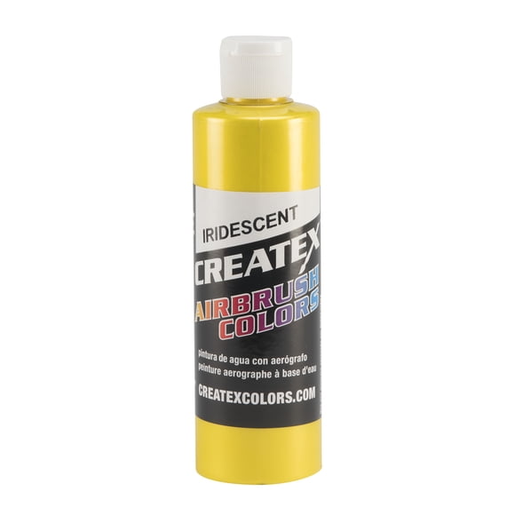 Pintura Createx Colors para aerógrafo, 8 oz, amarillo iridiscente