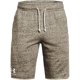 thumbnail image 2 of Pantalones cortos Under Armour Rival Terry para hombre, caqui, talla S, 2 of 7