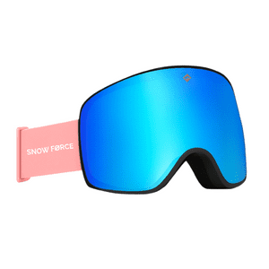 Snow Force - Antiparras Magnéticas Ski & Snowboard North Pole / Azul - Negro - Rosa