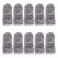 Magideal - 10X Guantes Para Pulgar, Cubierta Para Dedos, Jardinería, Carpintería, Nailon, Dedos Antideslizantes, Cunas, Protector Para Pulgar, Mangas Para Dedos