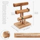 thumbnail image 3 of Organizador de Pulseras ProCase de Madera de 3 Niveles 20x14x31 cm, 3 of 8