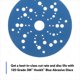 thumbnail image 4 of Disco abrasivo 3M Hookit Blue 36159 Multihole (paquete de 4), 4 of 9