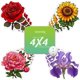 thumbnail image 1 of Overpatch KOVOQ Dexcom G7/Stelo Impermeable con Diseño Floral, 1 of 8