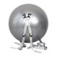 thumbnail image 3 of Pelota Auxiliar De Salto Mortal, Pelota Ligera De Fitness Para Danza, Gimnasia, Hogar, Gris, 3 of 5